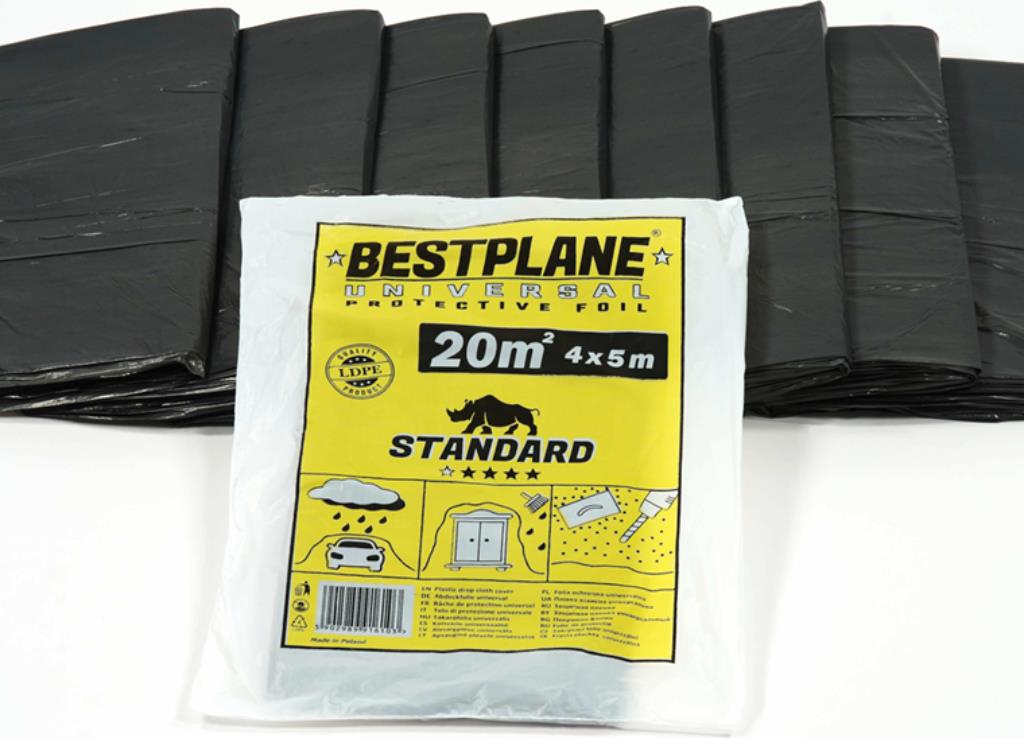 Folia ochronna BESTPLANE 4x5m Standard 230g/240g