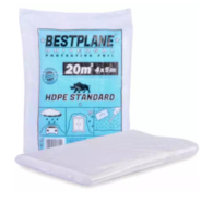 Folia ochronna BESTPLANE 4x5m cienka 53g