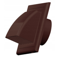 AWENTA Osłona wywiewna kanału okrągłego fi 100 BRĄZ