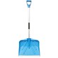 Łopata do śniegu plastikowa z trzonem aluminiowym prostym
