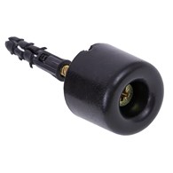 Odbój drzwiowy gumowy mały CZARNY