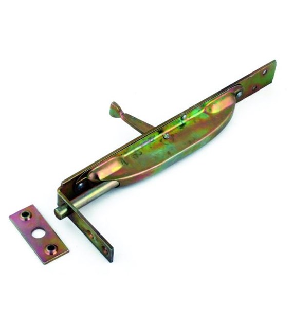 Zasuwa czołowa drzwiowa 200mm malowana