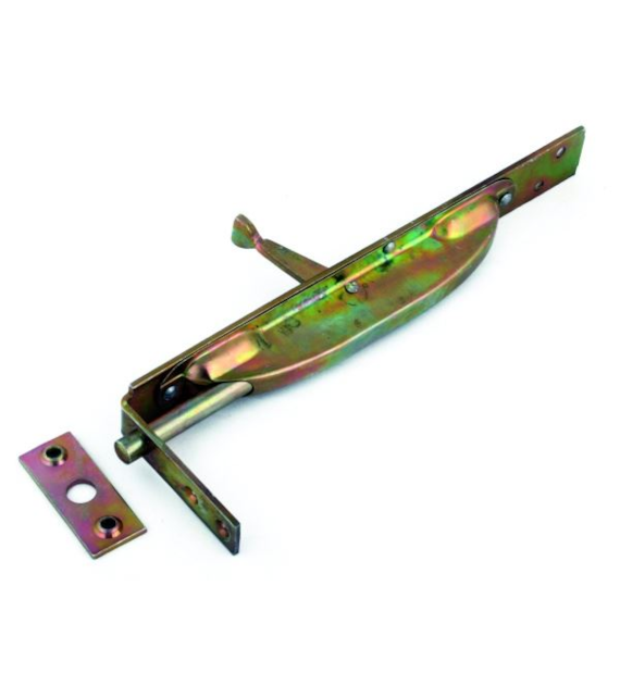 Zasuwa czołowa drzwiowa 200mm malowana