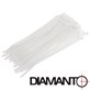Opaska kablowa 3,6 x 150 biała DIAMANTO