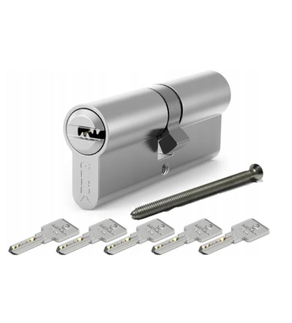 Wkładka drzwiowa GERDA H-PLUS 30/50mm+5 KLUCZY