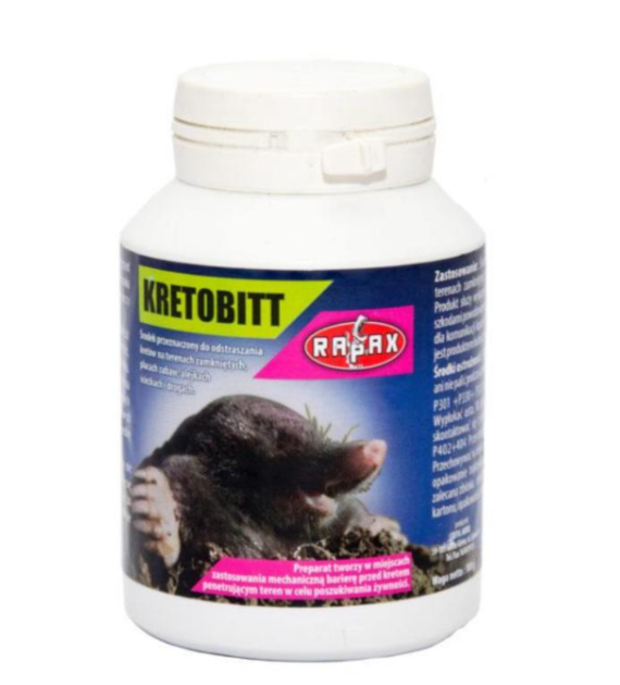 Trutka - granulat do odstraszania kretów I kornic 100g KRETOBIT