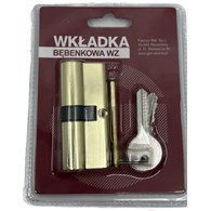 Wkładka drzwiowa GJM WZ-30/30 mosiądz