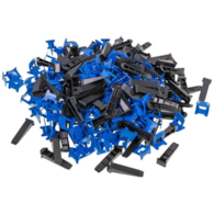 Zestaw do poziomowania płytek (wiaderko) klips 1,5mm-240szt, klin-80szt