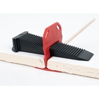 Zestaw do poziomowania płytek (wiaderko) klips 2,0mm-240szt, klin-80szt