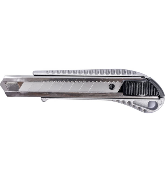 Nóż z ostrzem łamanym 18 mm metalowy korpus