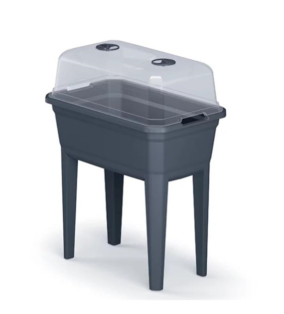 Szklarnia Respana Planter Ecoline Set - antracytowy