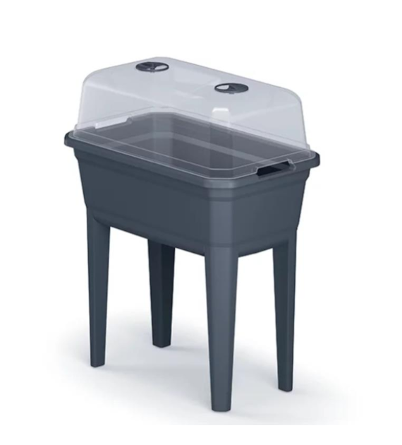 Szklarnia Respana Planter Ecoline Set - antracytowy