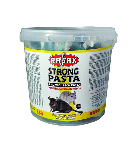 Trutka - PASTA NIEBIESKA do zwalczania dużych gryzoni 1kg