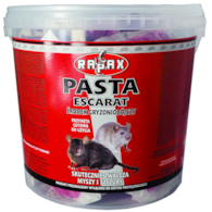 Trutka - PASTA CZERWONA do zwalczania dużych gryzoni 1kg