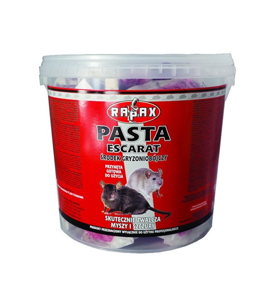 Trutka - PASTA CZERWONA do zwalczania dużych gryzoni 1kg