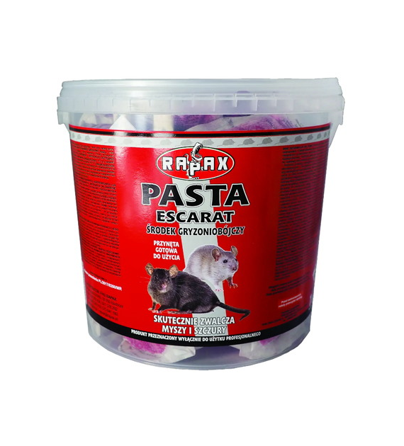 Trutka - PASTA CZERWONA do zwalczania dużych gryzoni 1kg
