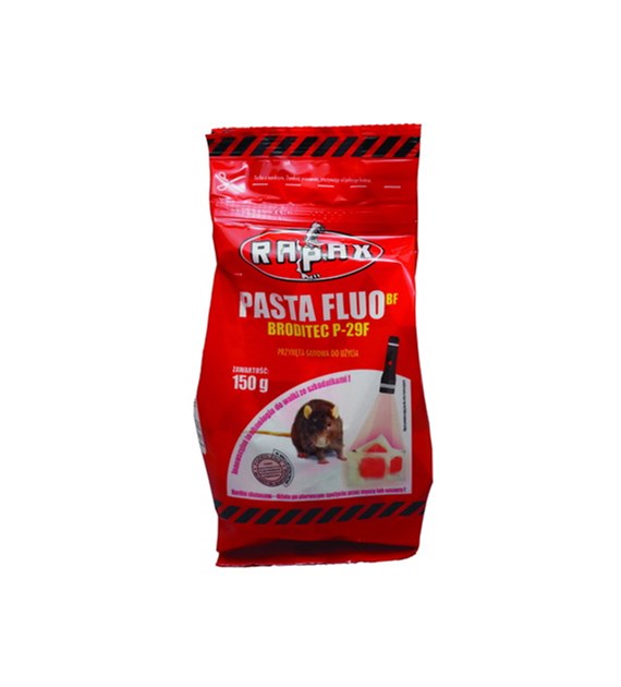 Trutka - pasta do zwalczania dużych gryzoni 150g Fluo Broditec