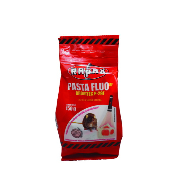 Trutka - pasta do zwalczania dużych gryzoni 150g Fluo Broditec