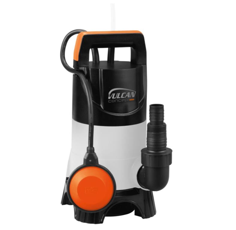 Pompa zatapialna do brudnej wody 750W 9 / 7m VULCAN, CE