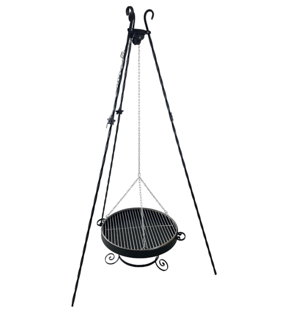 Grill Trójnóg 180/80 cm + PALENISKO
