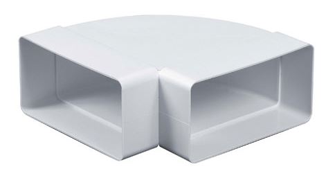 AWENTA Kolano poziome płaskie 90' 60x120mm