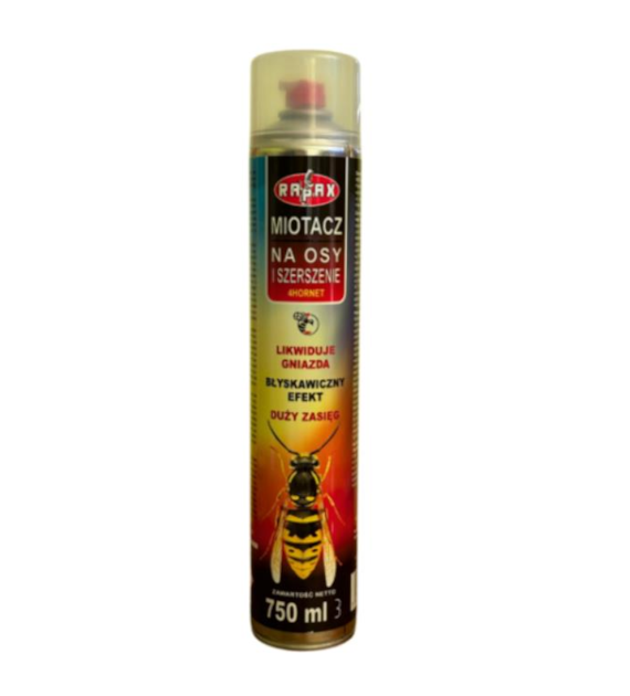 Spray miotacz - na osy i szerszenie 750 ml