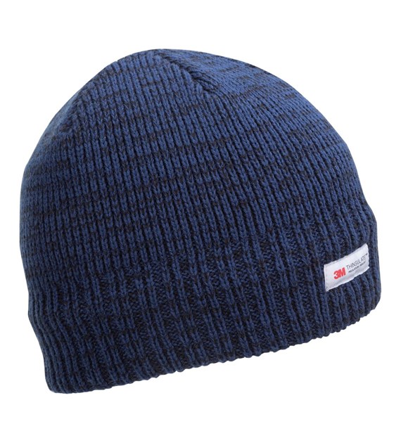Czapka akrylowa z ociepliną THINSULATE - granatowa 3M
