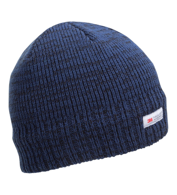 Czapka akrylowa z ociepliną THINSULATE - granatowa 3M