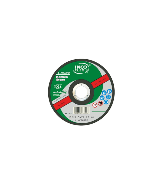 Tarcza INCO beton płaska 115x2,5mm