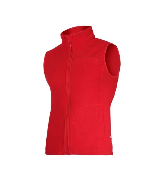 Kamizelka polarowa czerwona  3XL , damska, LAHTI PRO, CE