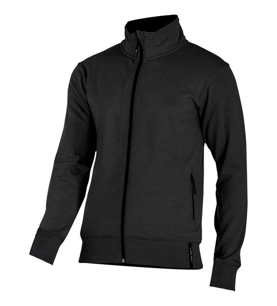 Bluza z suwakiem czarna  M  LAHTI PRO, CE