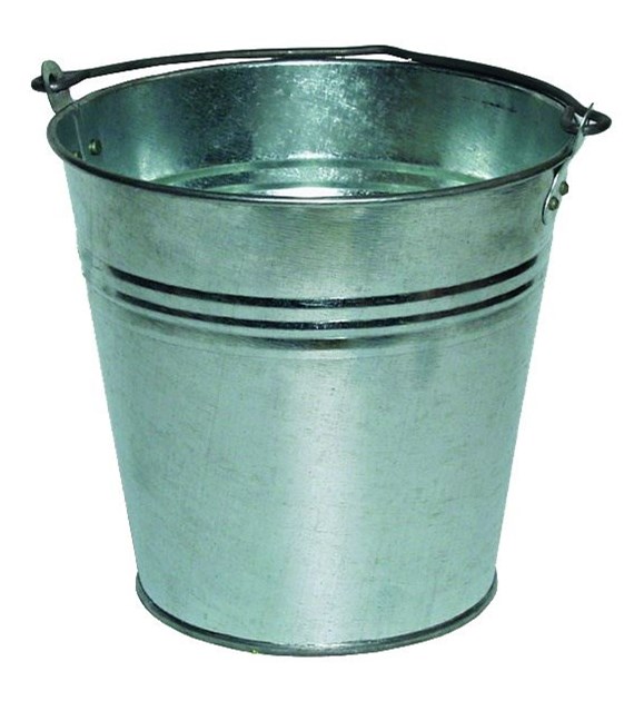Wiadro ocynkowane 15L