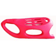 Sanki plastikowe z oparciem