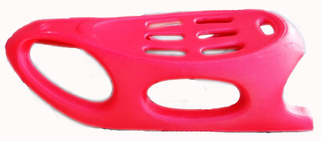 Sanki plastikowe z oparciem