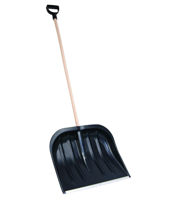 Łopata do śniegu STANDARD + trzon drewniany