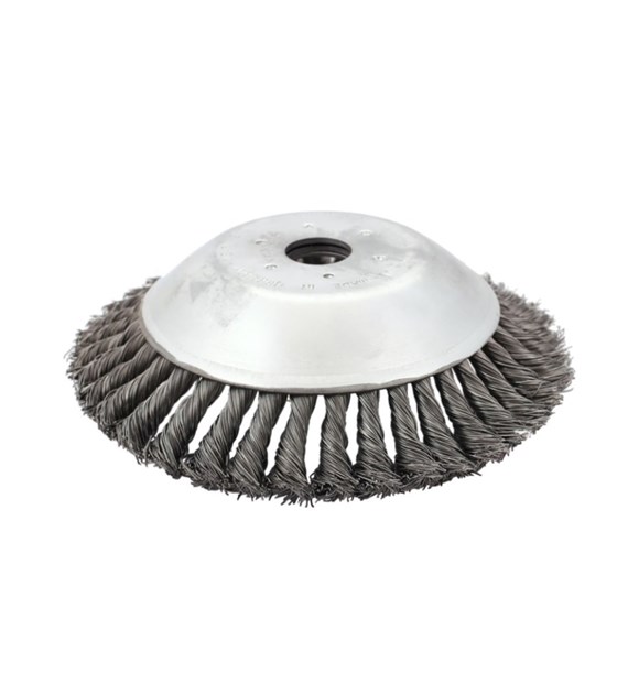 Szczotka druciana do kosy 20cm kostki twarda GZK IRMA