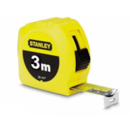 STANLEY Miara 3m/12,7mm, plastikowa obudowa