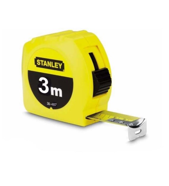 STANLEY Miara 3m/12,7mm, plastikowa obudowa