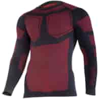 Koszulka termoaktywna czarno-czerwona  2XL/3XL , CE, LAHTI PRO