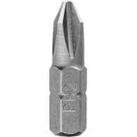 Końcówki wkrętakowe krzyżowe PH2 x 25 mm 30 szt.