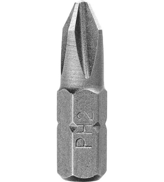 Końcówki wkrętakowe krzyżowe PH2 x 25 mm 30 szt.
