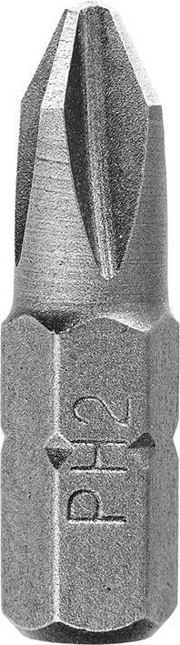Końcówki wkrętakowe krzyżowe PH2 x 25 mm 30 szt.