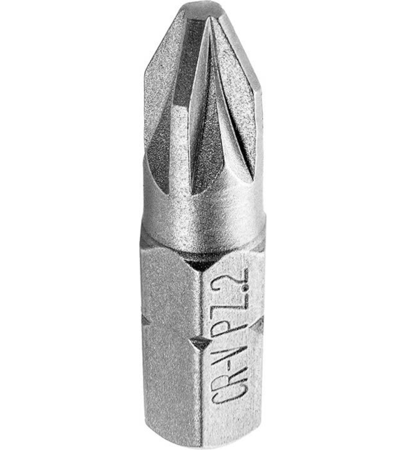 Końcówki wkrętakowe krzyżowe PZ2 x 25 mm 30 szt.