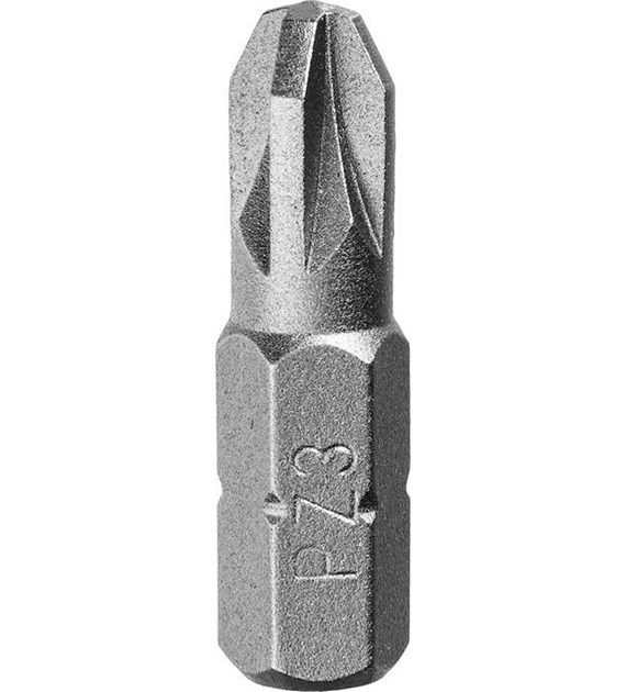 Końcówki wkrętakowe krzyżowe PZ3 x 25 mm 3 szt