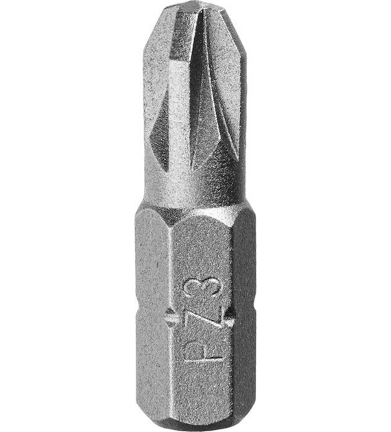 Końcówki wkrętakowe krzyżowe PZ3 x 25 mm 3 szt
