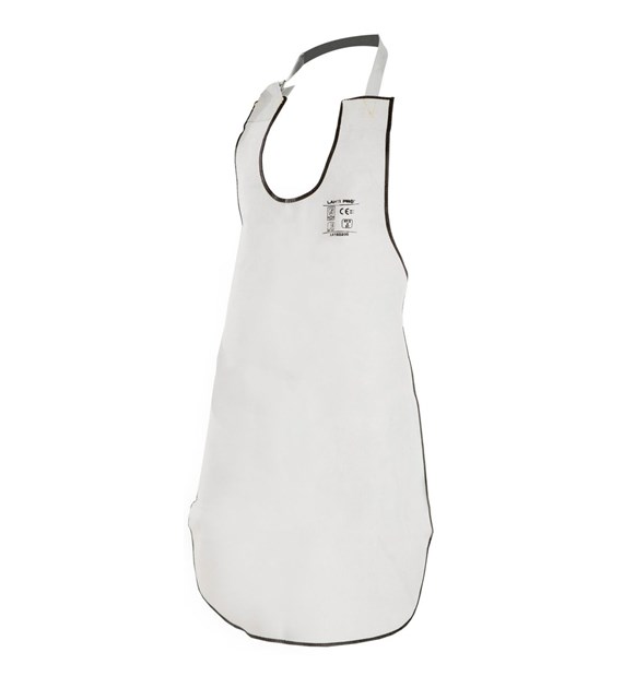 Fartuch ochronny skórzany spawalniczy 61,5x91cm, LAHTI PRO, CE