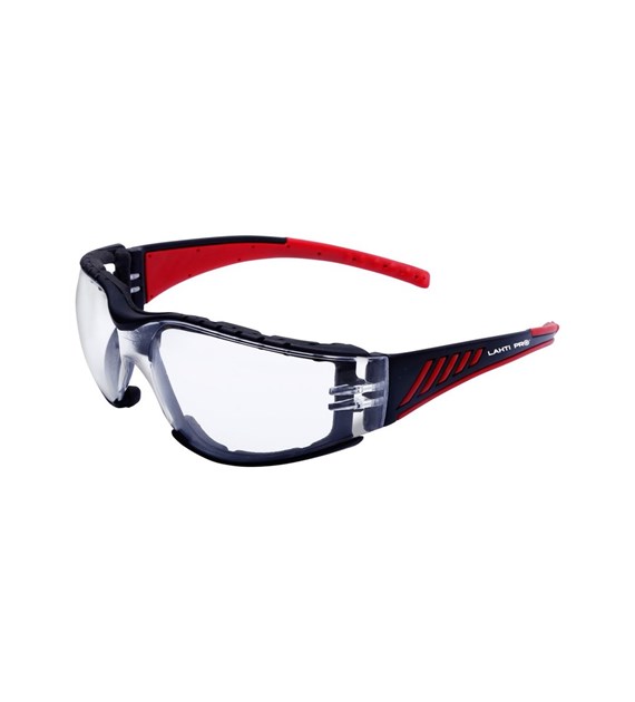 Okulary ochronne bezbarwne z pianką odporność mechaniczna  FT  LAHTI PRO, CE