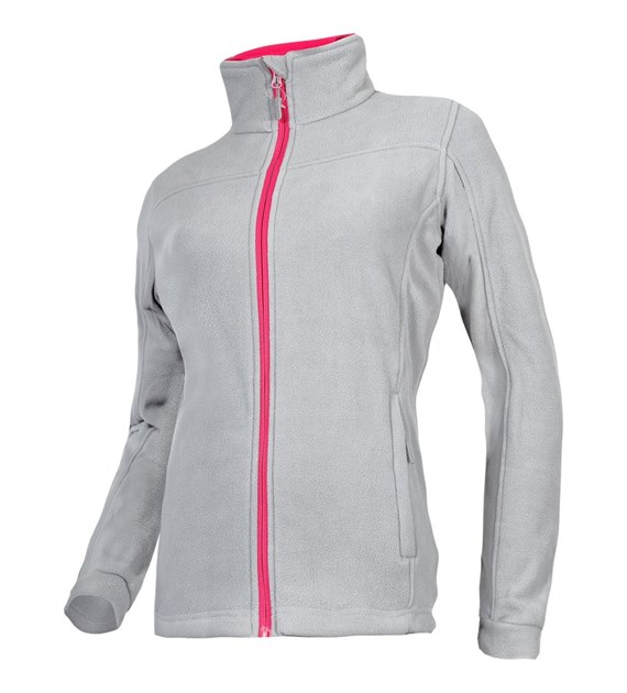 Bluza polarowa szaro - różowa  2XL  DAMSKA, LAHTI PRO, CE
