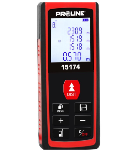 Dalmierz laserowy 40m PROLINE, CE