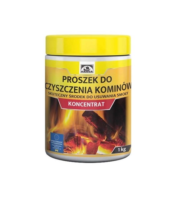Efektywny środek do usuwania smoły i sadzy HANSA - proszek 1kg